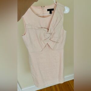 J. Crew Light Pink Linen Dress